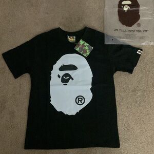 Black BigHead Ape Bape Tshirt